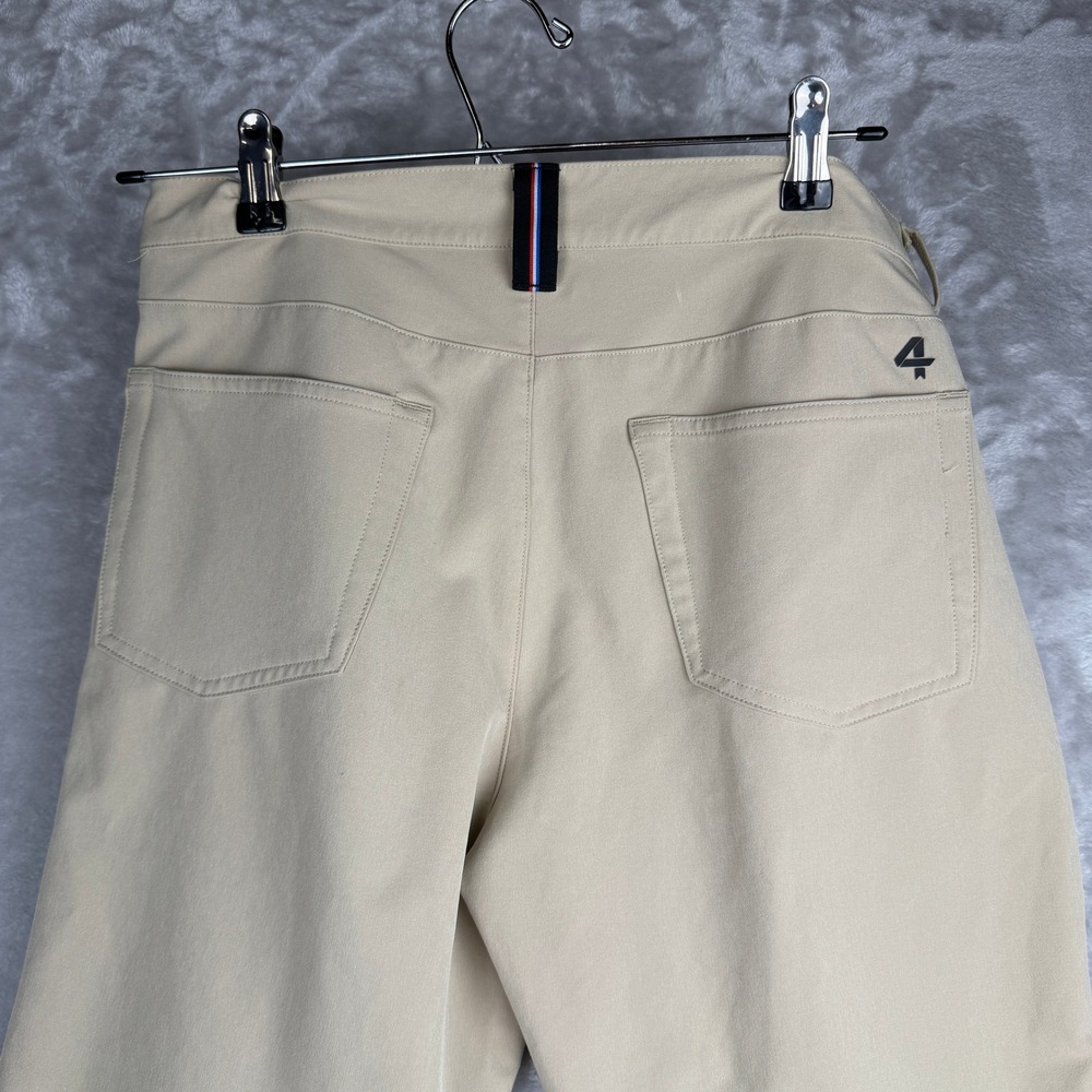 Fourlaps Propel Pant Mens 31x32 Khaki Tan Technical Stretch 5-Pocket Golf